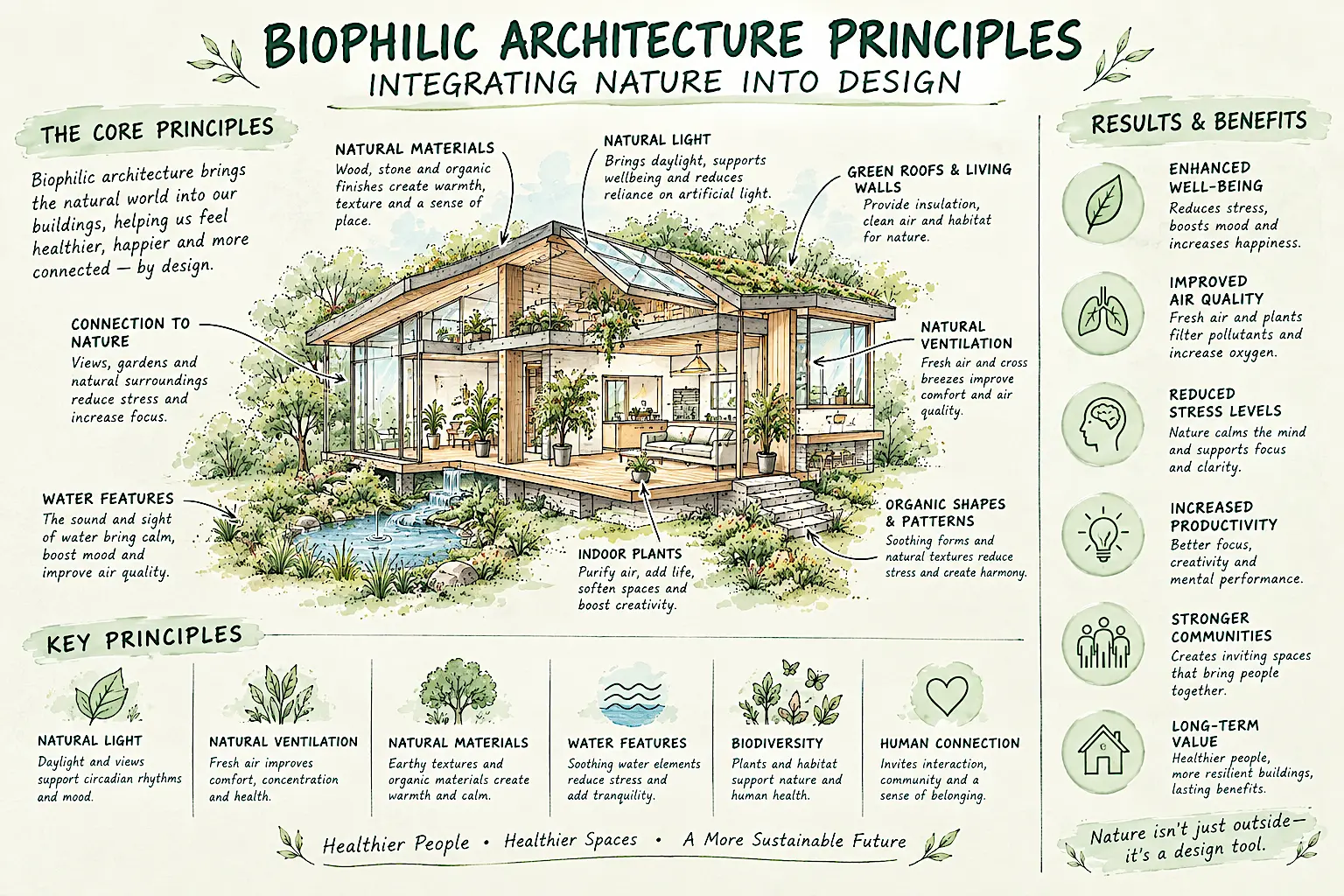 Biophilic Architecture Principles